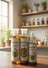 Herbal Glow Complete Hair Care Combo 150ml – Oil + Shampoo + Growth Toner