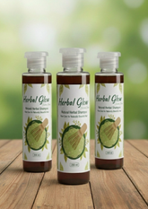 Herbal Glow Natural Shampoo 200 ml Trio – Complete Hair Care