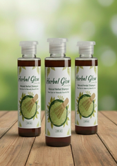 Herbal Glow Natural Shampoo 200 ml Trio – Complete Hair Care