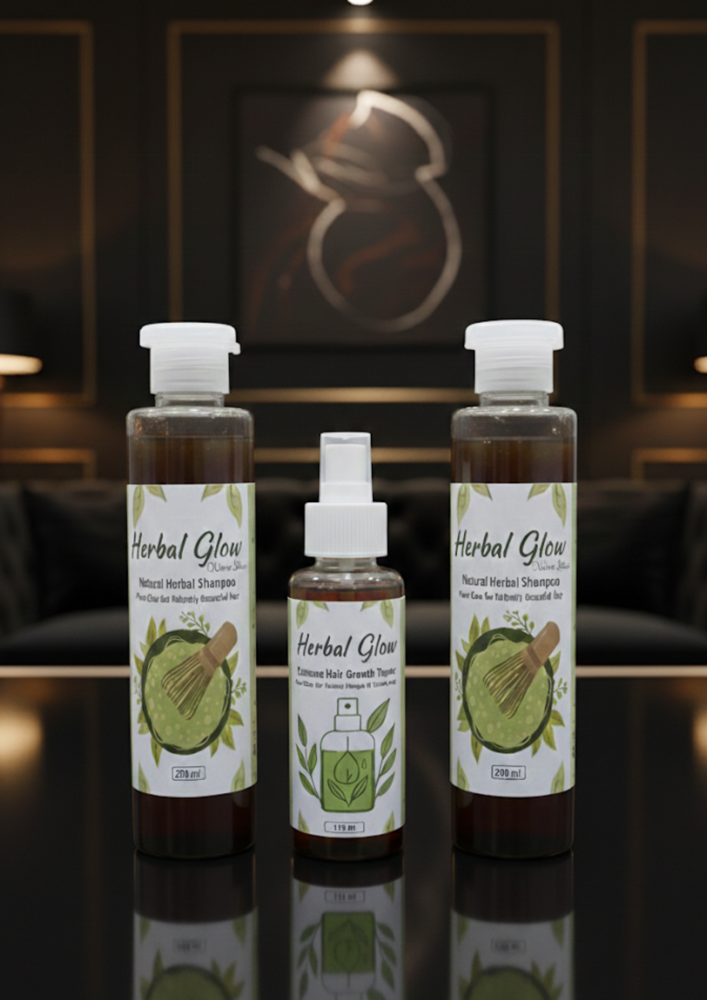 Herbal Glow Special Offer: Buy 2 Shampoos & Get 1 Toner Free!